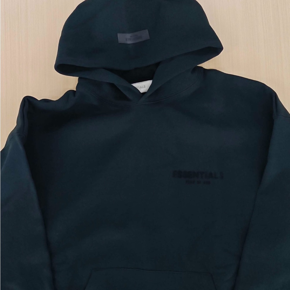 Fear of God Essentials Black Hoodie